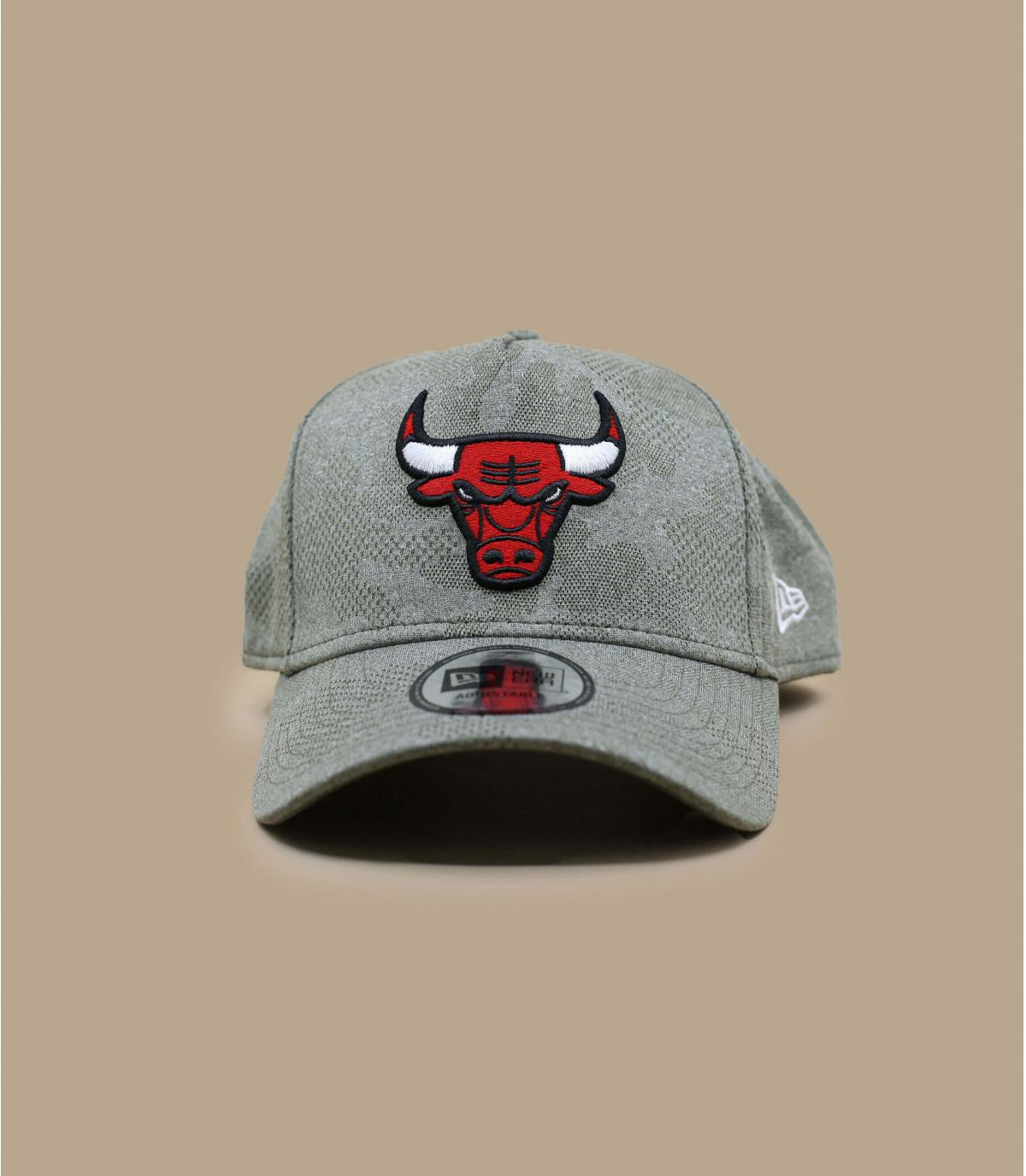 Cap Engineered Plus Bulls Aframe olive New Era